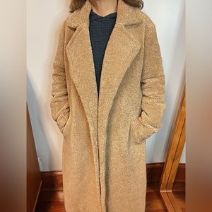 Something Navy So Soft Teddy Coat